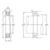 130 mm x 200 mm x 33 mm  NTN HSB026C радиально-упорные шарикоподшипники