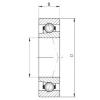 ISO 71830 A радиально-упорные шарикоподшипники