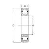 30 mm x 62 mm x 16 mm  SIGMA NUP 206 цилиндрические роликоподшипники