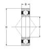 101,6 mm x 215,9 mm x 44,45 mm  SIGMA QJM 4E радиально-упорные шарикоподшипники #1 small image