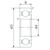 20 mm x 32 mm x 7 mm  NACHI 6804 радиальные шарикоподшипники #1 small image