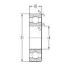 260 mm x 480 mm x 80 mm  NKE 6252-M радиальные шарикоподшипники