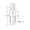 75 mm x 160 mm x 55 mm  KOYO UK315 радиальные шарикоподшипники #1 small image