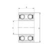 60 mm x 110 mm x 28 mm  ISO 4212 радиальные шарикоподшипники