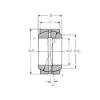 70 mm x 105 mm x 49 mm  NSK 70FSF105 подшипники скольжения