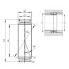 560 mm x 750 mm x 258 mm  INA GE 560 DO подшипники скольжения