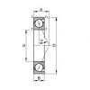 10 mm x 26 mm x 8 mm  FAG B7000-E-T-P4S радиально-упорные шарикоподшипники