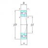 70 mm x 100 mm x 16 mm  KOYO 3NCHAC914CA радиально-упорные шарикоподшипники