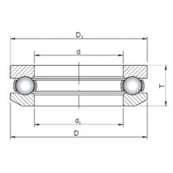 ISO 53416 упорные шарикоподшипники #1 image