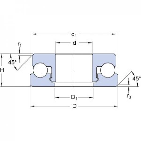 SKF 51102 V/HR11Q1 упорные шарикоподшипники #1 image