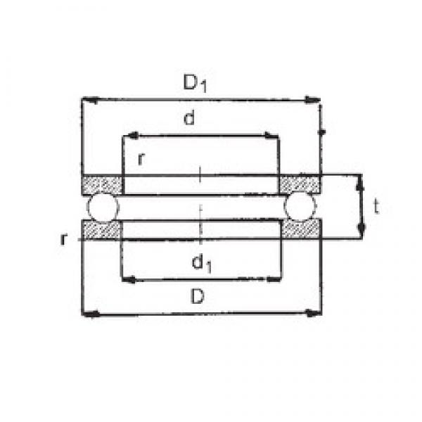 FBJ 0-11 упорные шарикоподшипники #1 image