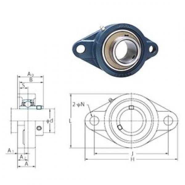 FYH UCFL205-15 подшипниковые узлы #1 image