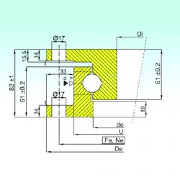 ISB NK.22.0880.100-1N упорные шарикоподшипники #1 image