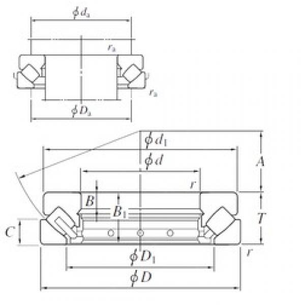 130 mm x 270 mm x 31 mm  KOYO 29426R упорные роликоподшипники #1 image