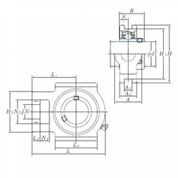 KOYO UCT203E подшипниковые узлы #1 image