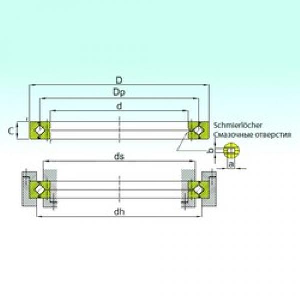 200 mm x 295 mm x 35 mm  ISB RB 20035 упорные роликоподшипники #1 image