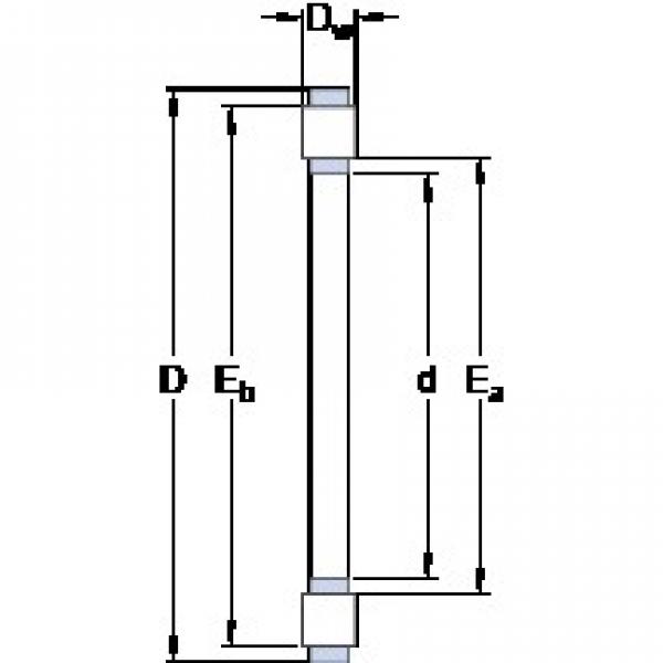 SKF K 81226 TN упорные роликоподшипники #1 image