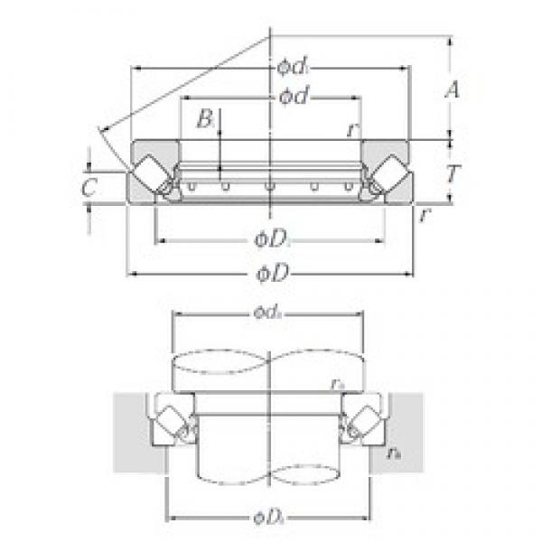 NTN 29444 упорные роликоподшипники #1 image