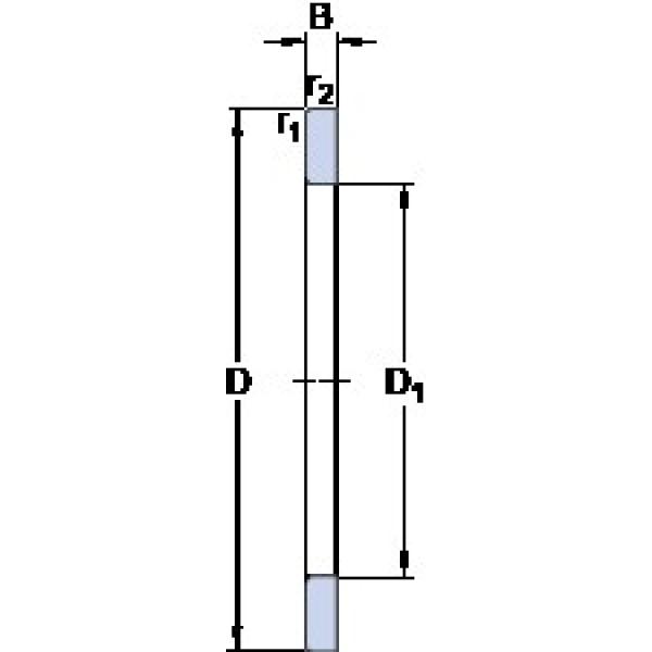 SKF GS 81213 упорные роликоподшипники #1 image