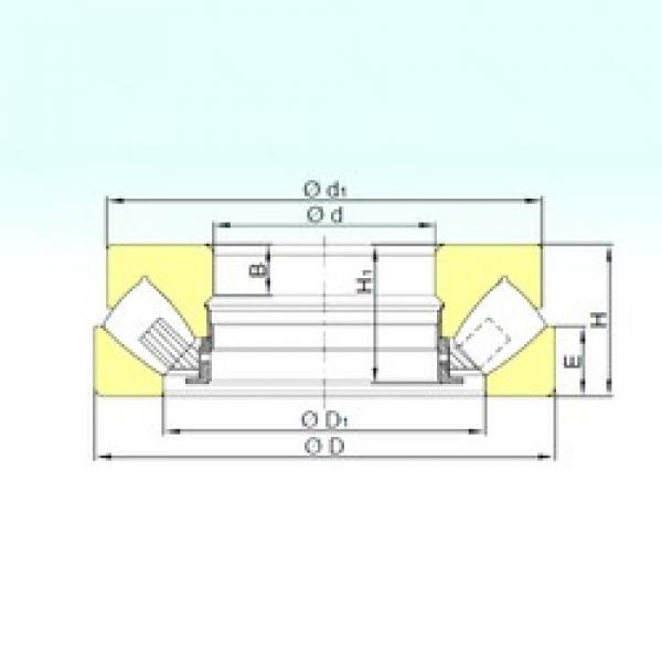 1180 mm x 1520 mm x 83 mm  ISB 292/1180 M упорные роликоподшипники #1 image