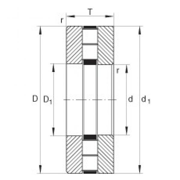 INA 89426-M упорные роликоподшипники #1 image