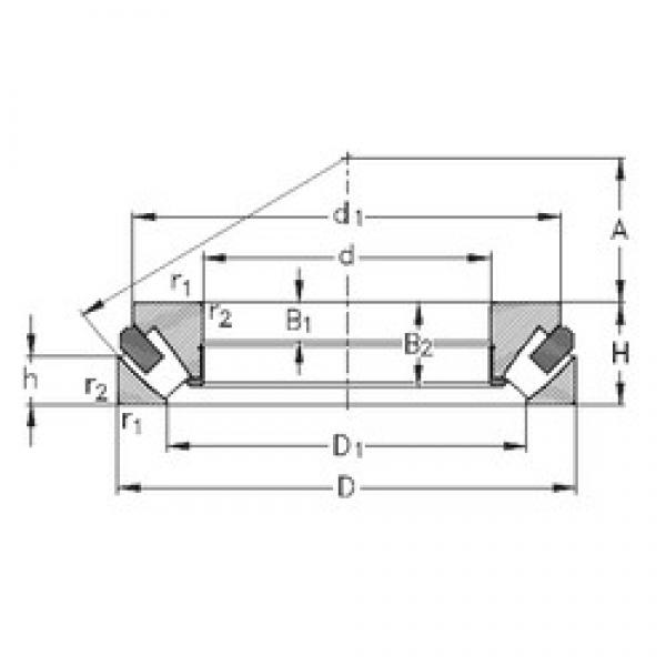 NKE 29340-M упорные роликоподшипники #1 image