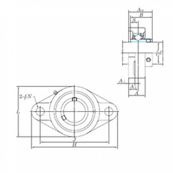 KOYO UCFL314 подшипниковые узлы #1 image