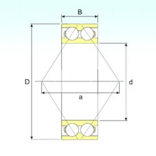 75 mm x 160 mm x 68,3 mm  ISB 3315 A радиально-упорные шарикоподшипники #1 image