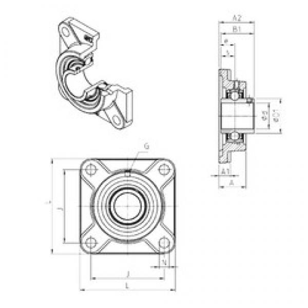 SNR UCF204 подшипниковые узлы #1 image