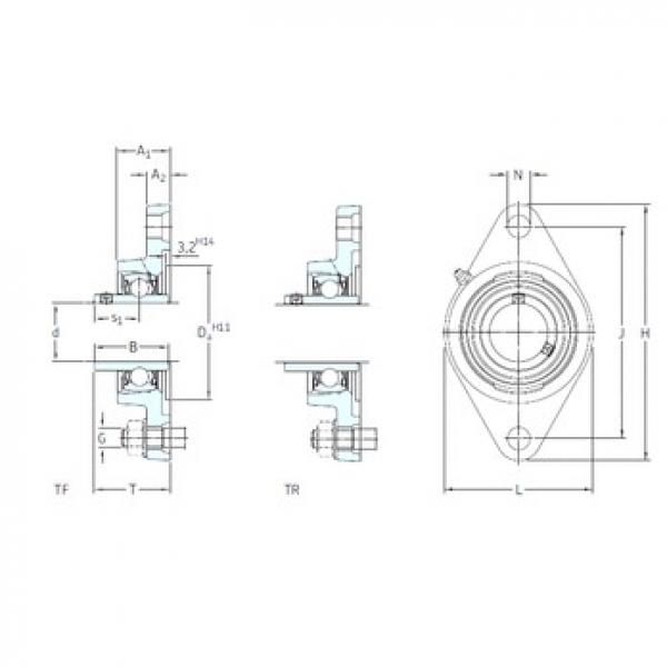 SKF FYTB 45 WF подшипниковые узлы #1 image