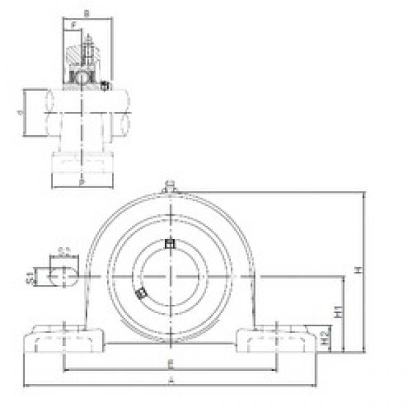 ISO UCP202 подшипниковые узлы #1 image