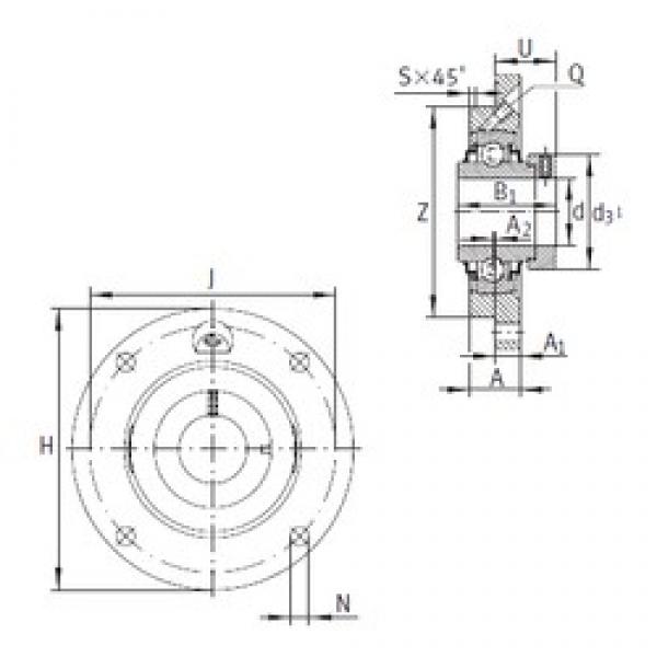 INA RME50-N подшипниковые узлы #1 image