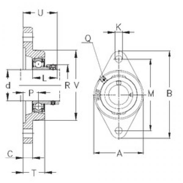 NKE PCJT17 подшипниковые узлы #1 image