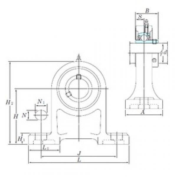 KOYO UCPH201 подшипниковые узлы #1 image