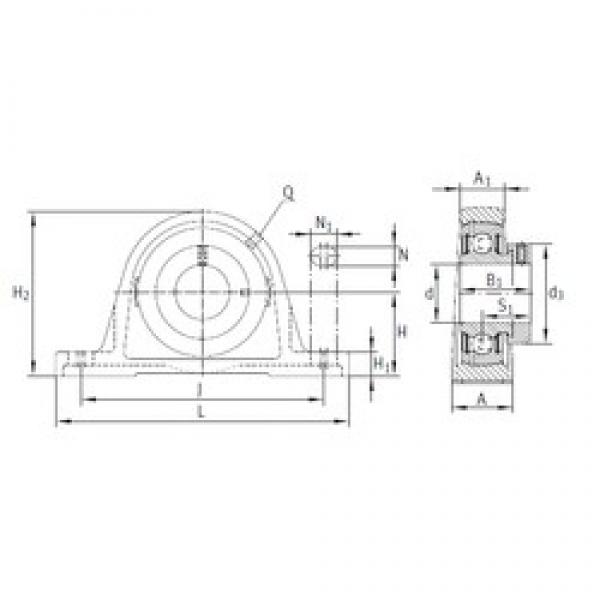 INA PASE60-N-FA125 подшипниковые узлы #1 image