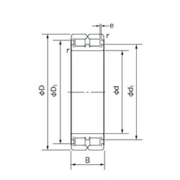 320 mm x 400 mm x 80 mm  NACHI RC4864 цилиндрические роликоподшипники #1 image