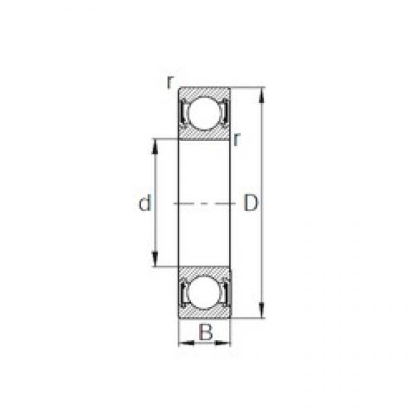 65 mm x 140 mm x 33 mm  KBC 6313UU радиальные шарикоподшипники #1 image