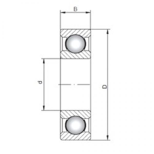 280 mm x 420 mm x 44 mm  ISO 16056 радиальные шарикоподшипники #1 image