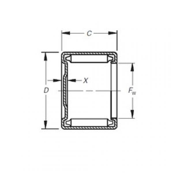 Timken M-24101 игольчатые подшипники #1 image