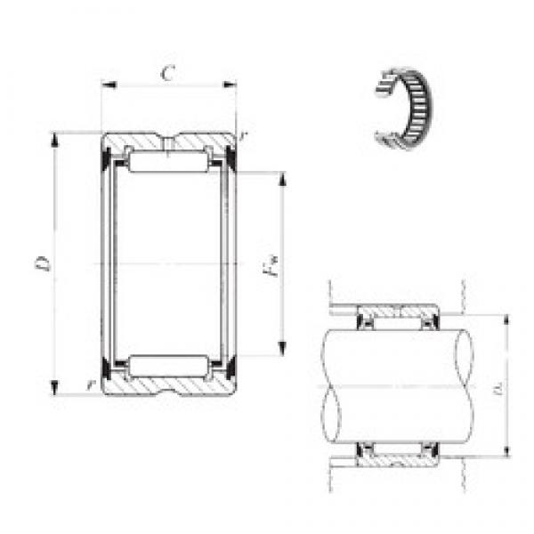 IKO BR 283720 UU игольчатые подшипники #1 image