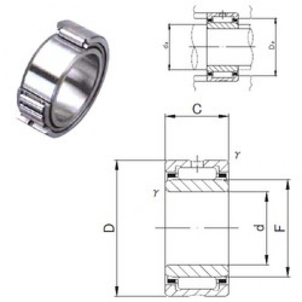 110 mm x 140 mm x 30 mm  JNS NA 4822 игольчатые подшипники #1 image