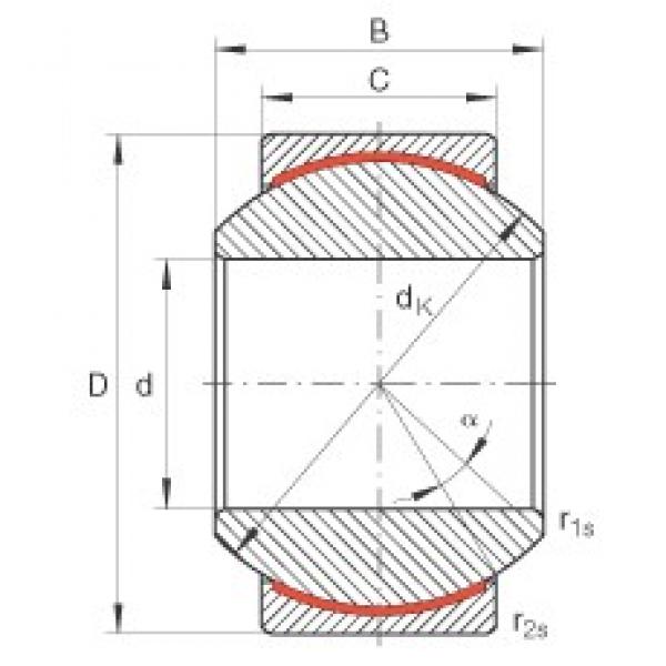 INA GE8-PW подшипники скольжения #1 image