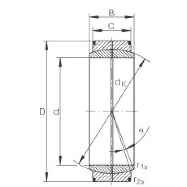 INA GE440-DO подшипники скольжения #1 image