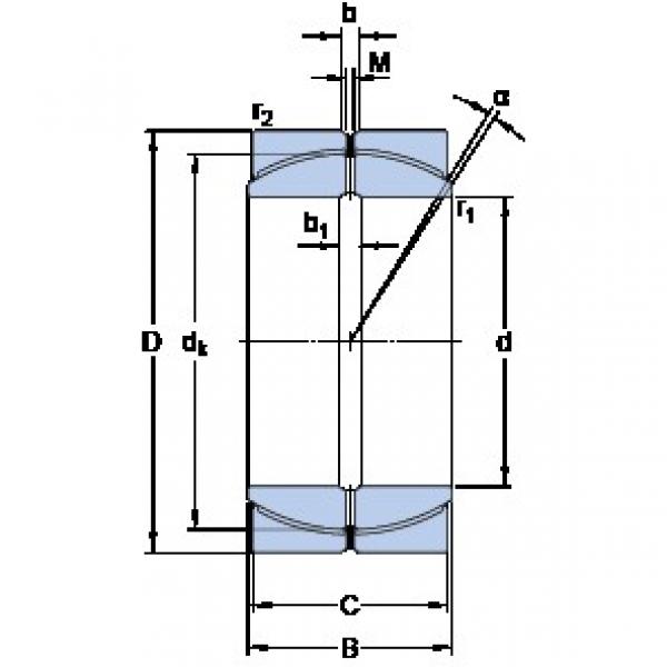 420 mm x 600 mm x 300 mm  SKF GEP 420 FS подшипники скольжения #1 image