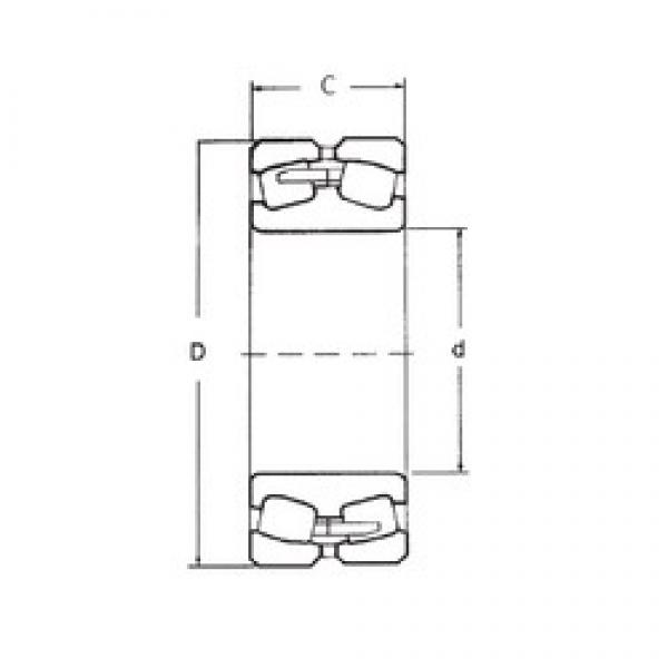 150 mm x 320 mm x 108 mm  FBJ 22330 сферические роликоподшипники #1 image