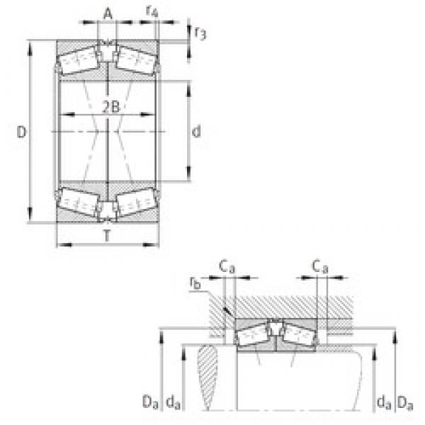 FAG 32040-X-N11CA-A350-400 конические роликовые подшипники #1 image