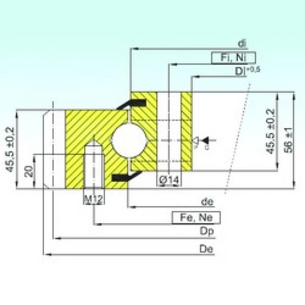 ISB EB1.20.0844.200-1STPN упорные шарикоподшипники #1 image