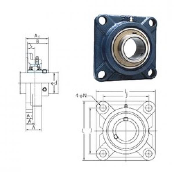 FYH UCFX07-23E подшипниковые узлы #1 image