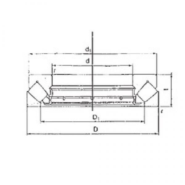 FBJ 29414M упорные роликоподшипники #1 image