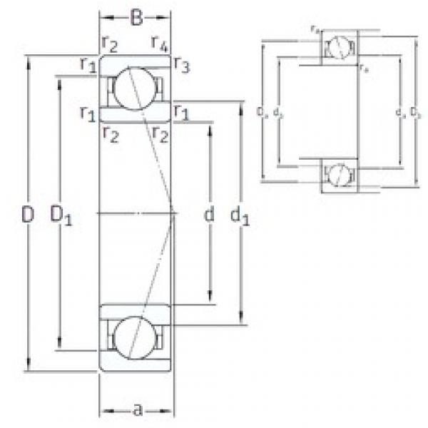 15 mm x 28 mm x 7 mm  SNFA VEB 15 7CE3 радиально-упорные шарикоподшипники #1 image